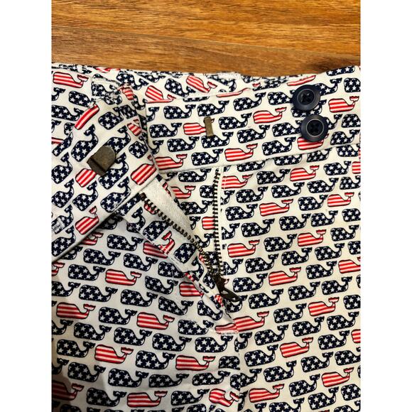 Vineyard vines red white and blue women’s shorts size 0 style 2H2026 - Picture 5 of 7